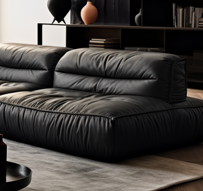 Porta Sofa, Genuine Leather 130"