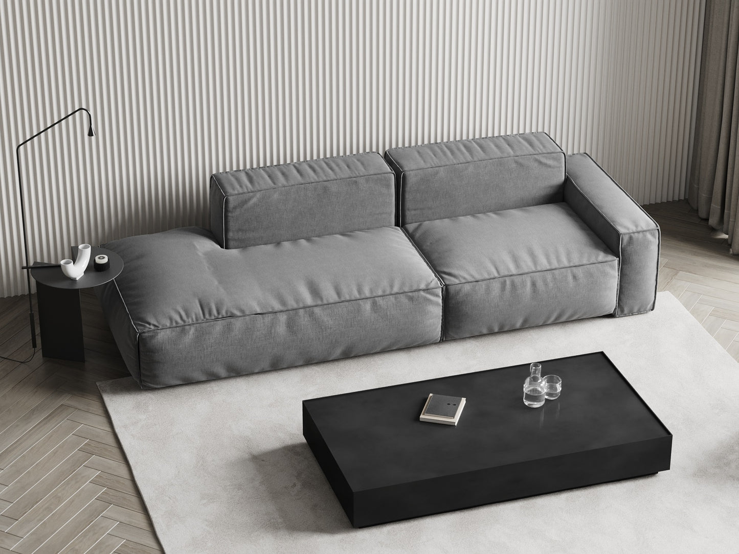 Arty Sofa 100.4" Left